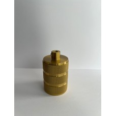  E-27 METAL DEKORATİF LÜKS PİRİNÇ ESKİTME DUY KILIFI (DUYLU)